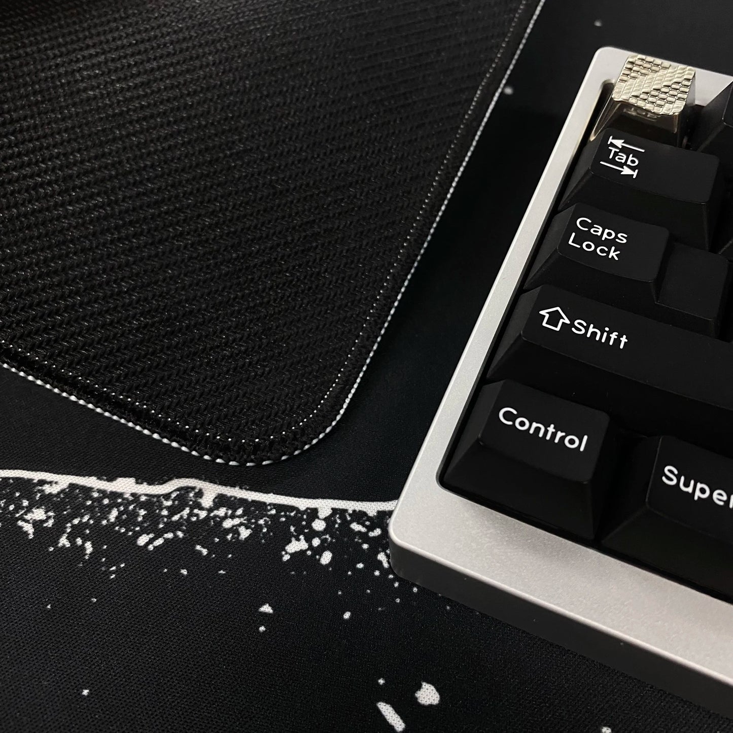 Black Moon Mouse Pad