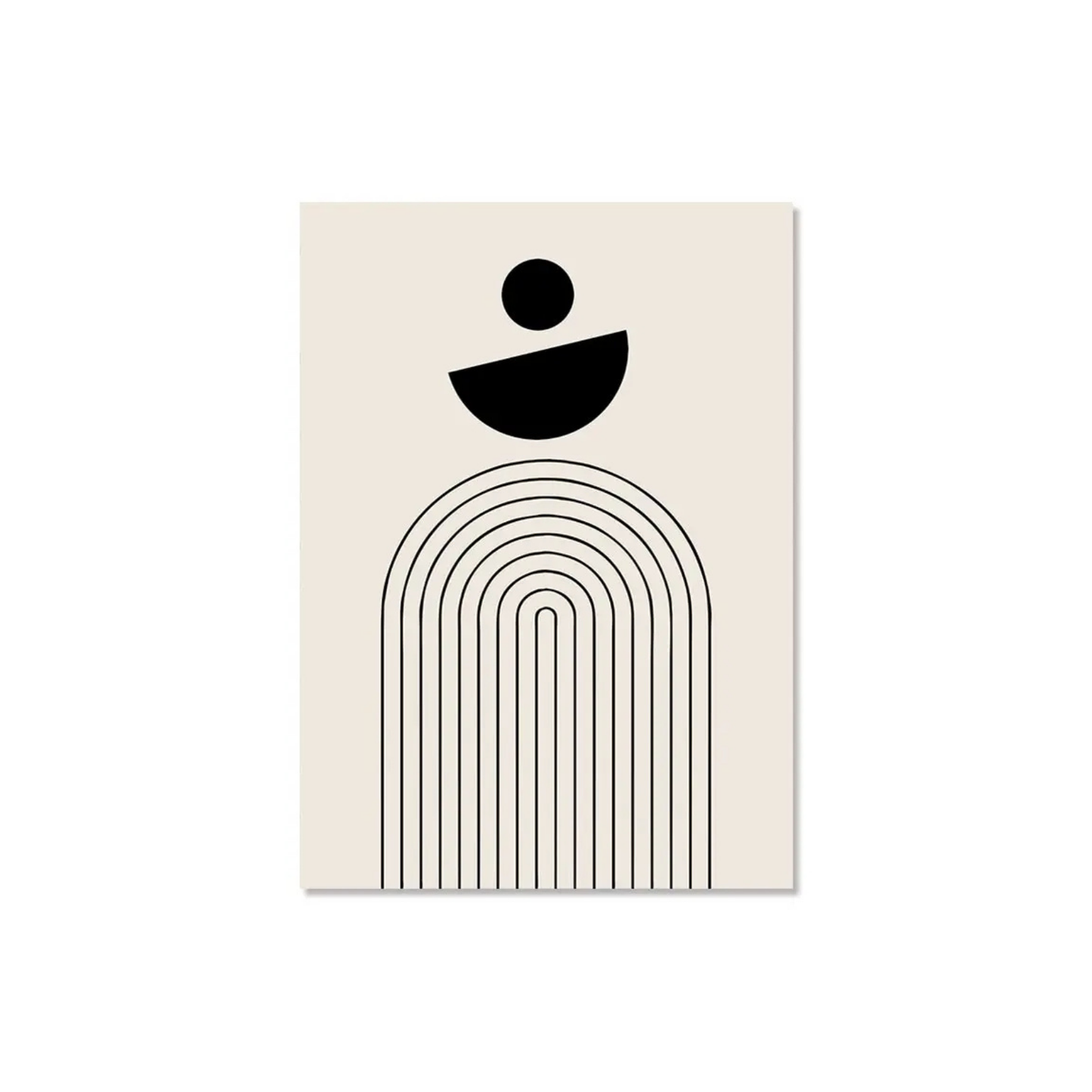 Affiche Boho — Géométrie Minimaliste