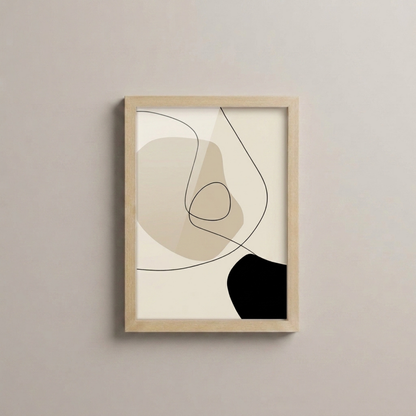 Affiche Boho — Géométrie Minimaliste