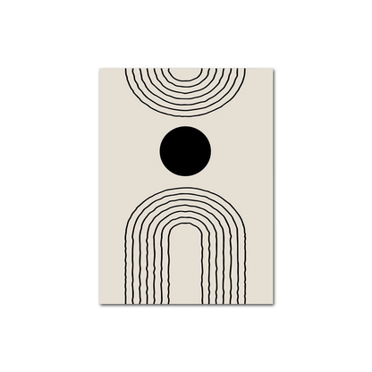 Affiche Boho — Géométrie Minimaliste