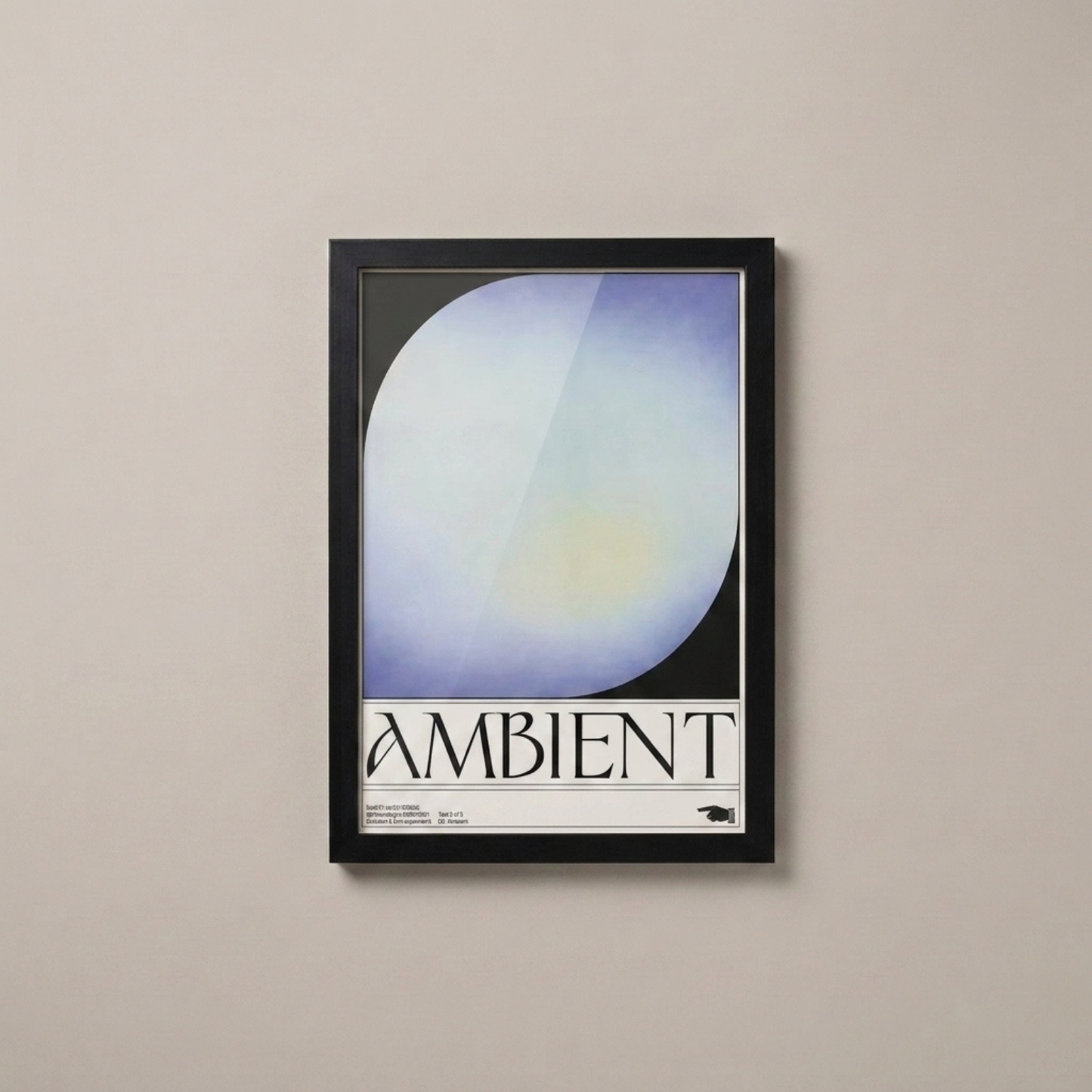 Affiche Ambient — Gradient Aura