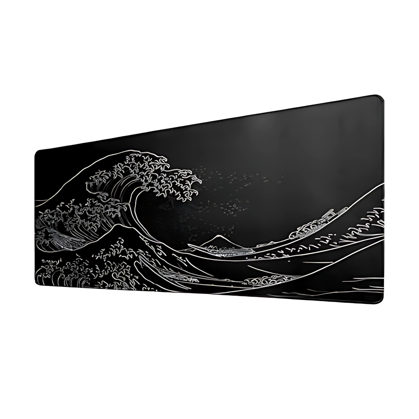 Wave Japan mouse pad