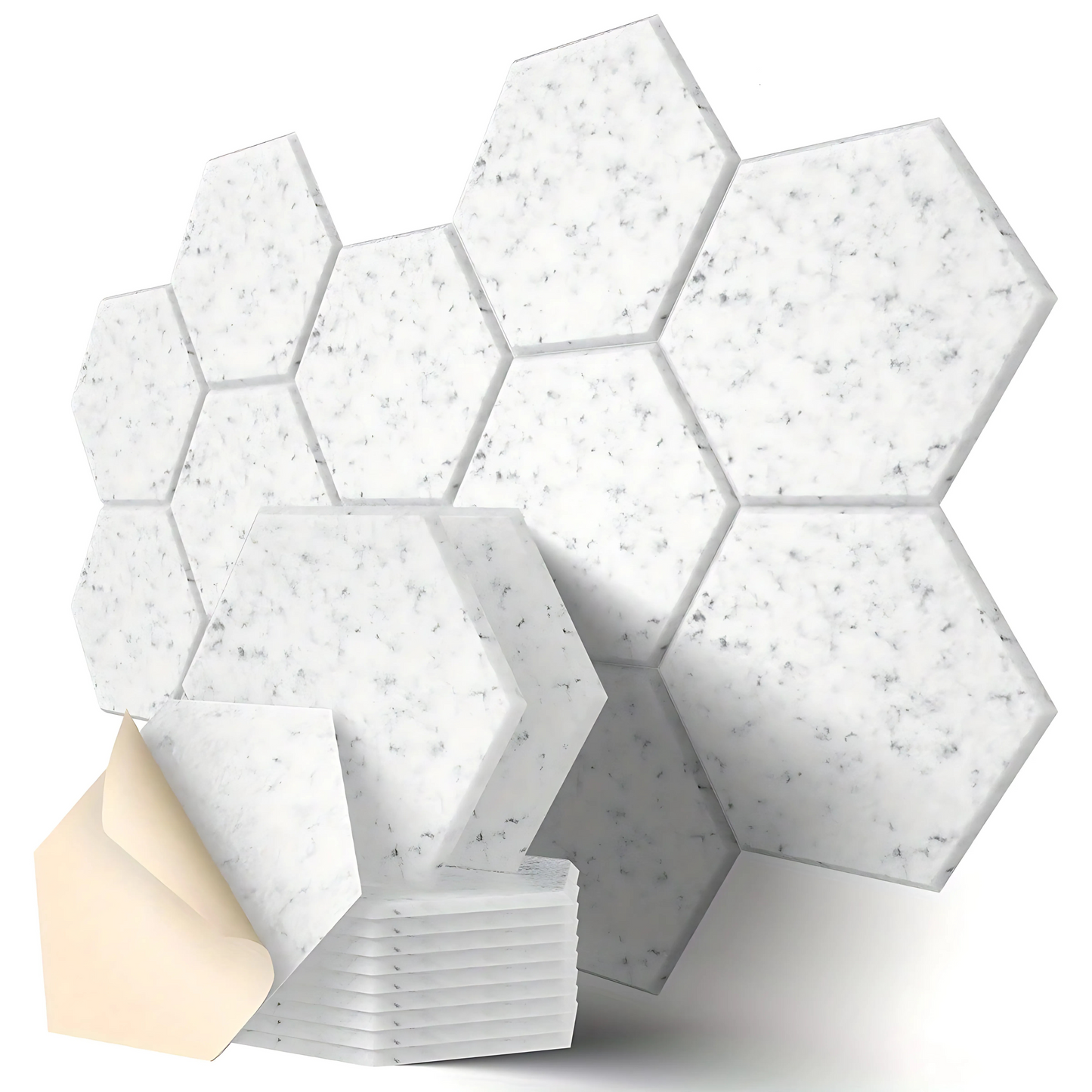 x10 Hexagon Acoustic Panels