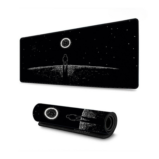 Black Moon Mouse Pad